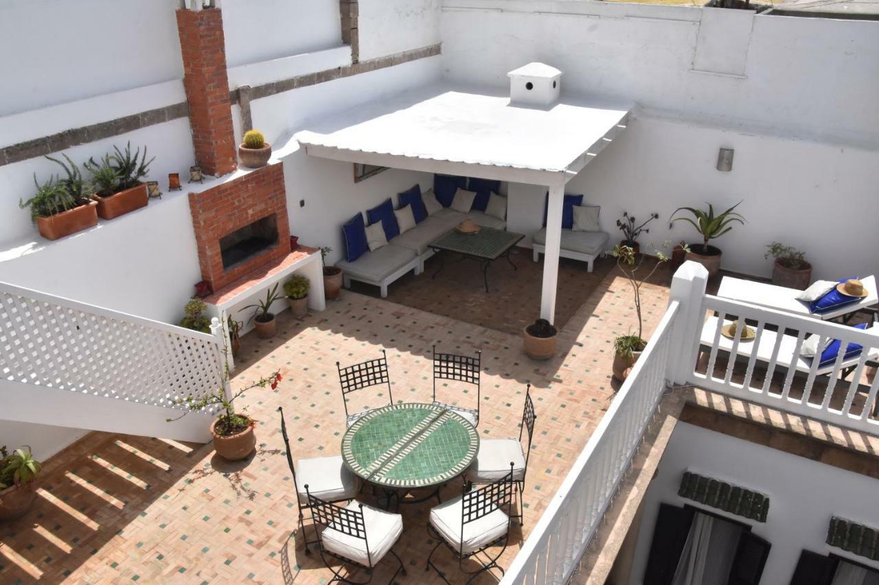 Riad Dar Assalama Terrasse Vue Mer Essaouira Eksteriør billede